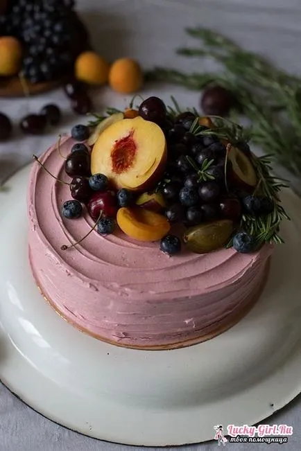 Cum de a decora un tort de fructe