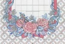 Schema de eco-cusatura prosop de nunta gratuit, modele de download picioare, set bozhnik fără