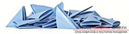 Conducerea crearea unui document de modulare lebădă origami pentru incepatori