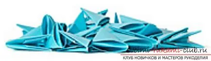 Conducerea crearea unui document de modulare lebădă origami pentru incepatori