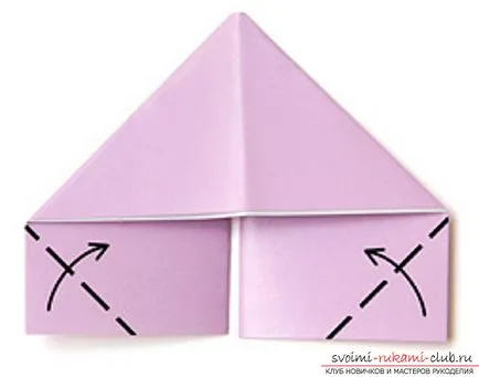 Conducerea crearea unui document de modulare lebădă origami pentru incepatori