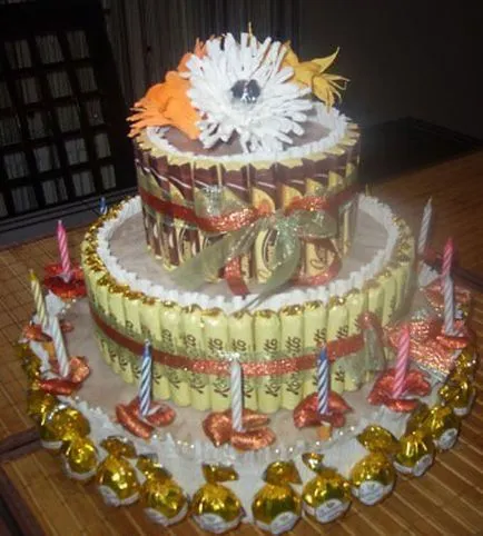 Tort de nunta cu mâinile lor - o rețetă, cum de a decora, fotografii și video (pentru a decora) Tort de nunta cu mâinile lor - o rețetă, cum de a decora, foto și video