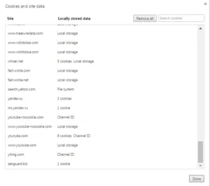 Cum de a restabili istoria browser-ului după îndepărtarea