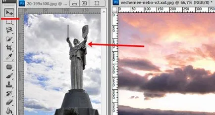 Cum se introduce un fundal diferit în Photoshop (Photoshop) Cum se introduce un fundal diferit în Photoshop
