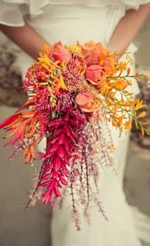 Cascadă opțiuni buchet de fotografii și de design de mireasă (mireasa) Cascadă de mireasa buchet de fotografie și opțiuni de design