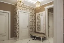 Combinând tapet în hol fotografie idei de design coridor pentru modul în care să combine într-un apartament, puteți