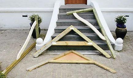 Baldachin peste pridvorul lui mâini fotografie, diagrama, instrucțiuni video (vizor) Baldachin peste veranda mâinilor foto, diagrama, instrucțiuni lui film
