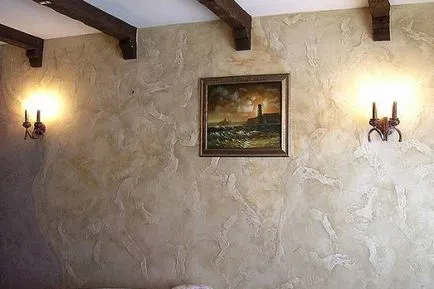 tencuiala decorativa frumos, fotografie în interiorul camerei de zi, bucatarie, dormitor, cererea (decorativ) Frumos tencuiala decorativa, fotografie în interiorul camera de zi, bucatarie, dormitor, cerere