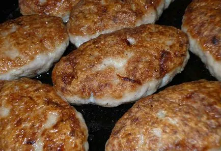 Chiftele din carne tocată, 10 pas cu retete cu poze (tigaie cu ulei vegetal) Cotlete din carne tocată, 10 pas cu pas rețete cu fotografii