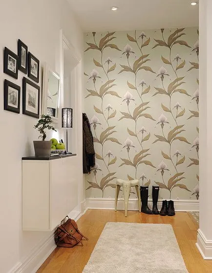 Design frumos coridor pentru apartamente mici (foto)