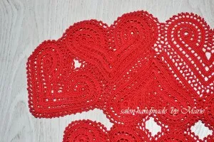rochie roșie a inimii motivele grafice maestru klasshandmade