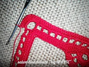 rochie roșie a inimii motivele grafice klasshandmade maestru (bumbac) rochie roșie a inimii motivele grafice maestru klasshandmade