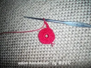rochie roșie a inimii motivele grafice maestru klasshandmade