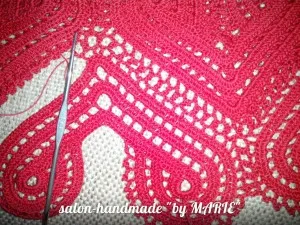 rochie roșie a inimii motivele grafice klasshandmade de master (roșu) rochie roșie a inimii motivele grafice maestru klasshandmade