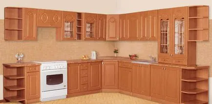 Montarea de dulapuri de perete în setarea bucătărie cu propriile mâini