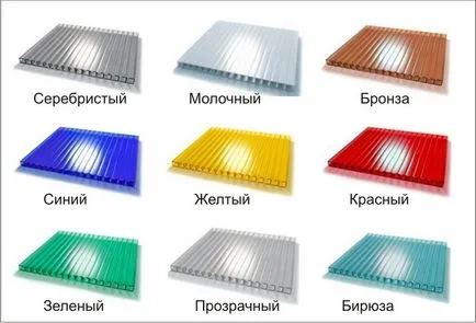 Acoperișul este realizat din policarbonat - cea mai bună soluție pentru a da