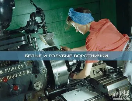 Cine sunt „albe“ și guler „albastru“