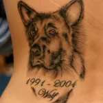 Dog tatuaj însemnând fotografii și schițe (schițe) Dog tatuaj sensul fotografii și schițe