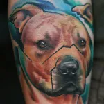 Dog tatuaj însemnând fotografii și schițe (schițe) Dog tatuaj sensul fotografii și schițe