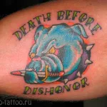 Dog tatuaj însemnând fotografii și schițe (schițe) Dog tatuaj sensul fotografii și schițe