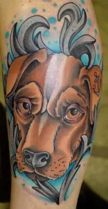Tatuaje câini (valoare, schițe, fotografii), tattoofotos (tatuaje) Tatuaje câini (valoare, schițe, fotografii), tattoofotos