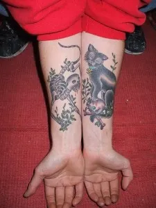 Pisica Tatuaj, pisici (adică, fotografii, schițe), tattoofotos
