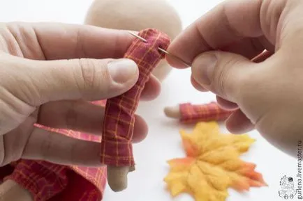 păpușă de textile din cap la tocuri - Masters Fair - manual, manual (feței forfecare bulavochkami) păpușă textile de la cap la tocuri - Masters Fair - manual, lucrate manual