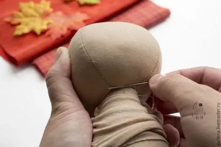 păpușă de textile din cap la tocuri - Masters Fair - manual, manual (cu fața în față de forfecare) păpușă textile de la cap la tocuri - Masters Fair - manual, lucrate manual