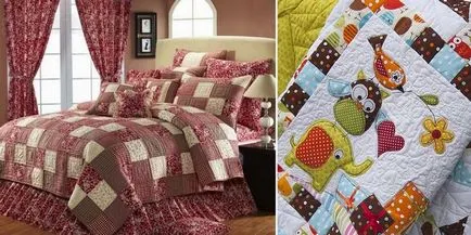 pătură Patchwork cu mâinile pentru începători confortabile și frumos (cu mâinile) pătură Patchwork cu mâinile sale pentru începători confortabil și frumos