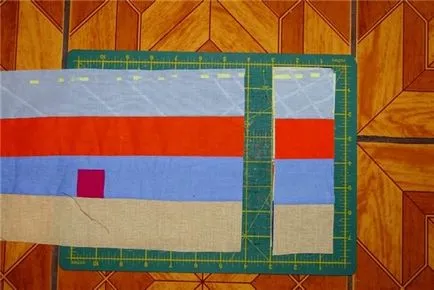 pătură Patchwork cu mâinile sale pentru începători mozaic clasa de master, schema de stil, cum să coase,