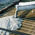 Mark beton pentru fundația unei case private - care marca pentru a umple (beton) Mark beton pentru fundația unei case private - care de brand pentru a umple