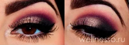 Machiaj pentru ochi caprui - 50 photo-curent de idei în 2016 (make-up) Machiaj pentru ochi caprui - 50 photo-curent de idei în 2016