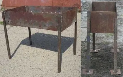 BBQ din metal cu mâinile lor staționare, portabile, prefabricate (metal) grătar metalic cu mâinile staționare, portabile, prefabricate
