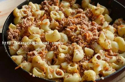 retete nautically paste cu carne pentru începători și gourmet, rețete ușor