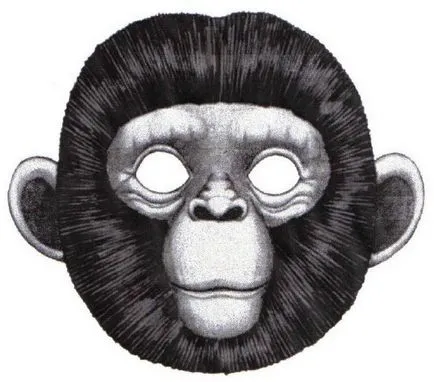 masca Monkey pentru noul an cu propriile lor mâini - meserii pentru vacanța (maimuțe) Masca maimuței pentru noul an cu propriile lor mâini - meserii pentru vacanța