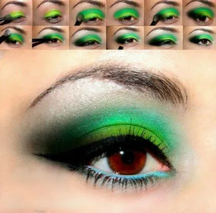 Machiaj smokey eyes pentru fotografii ochi căprui, instrucțiuni pas cu pas (ochi) Machiaj smokey eyes pentru ochi caprui imagine, instrucțiuni pas cu pas