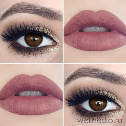 Machiaj pentru ochi caprui - 50 photo-curent de idei în 2016 (make-up) Machiaj pentru ochi caprui - 50 photo-curent de idei în 2016