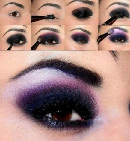 Machiaj smokey eyes pentru ochi căprui imagine, instrucțiuni pas cu pas (foto) Machiaj smokey eyes pentru ochi caprui imagine, instrucțiuni pas cu pas