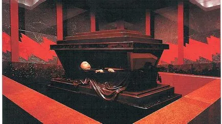 Mausoleul lui Lenin ca lider îmbălsămat și deghizați - locuri - RIAMA