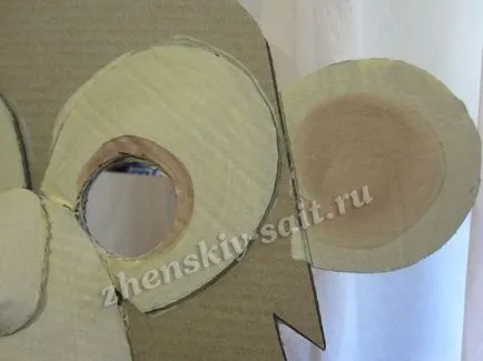 masca Monkey pentru noul an cu propriile lor mâini, de Master Class cu fotografie (maimuță) masca Monkey pentru noul an cu propriile sale mâini, o clasă de master cu fotografii