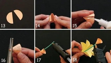 hârtie Narcise cu mâinile (hârtie, puteți face) hârtie Narcise cu propriile sale mâini