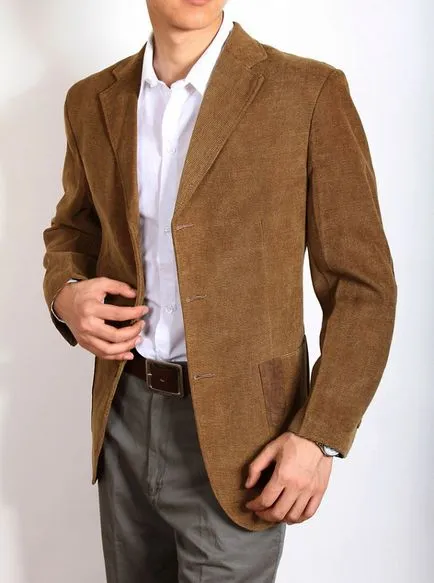 Pentru bărbați gri sacou, carouri, alb sau albastru, velur sau catifea pentru a purta cu un blazer