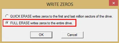 Formatul de nivel scăzut hard disk, calculator tips