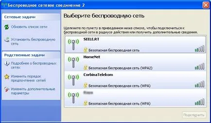 Setarea laptop wifi