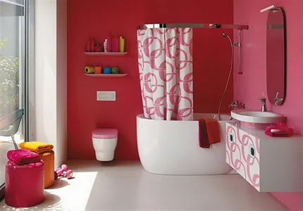 Decorarea pereților în prezentarea generală a materialelor de baie (fotografii)