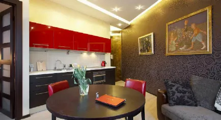 Decorarea pereților din fotografie bucătărie