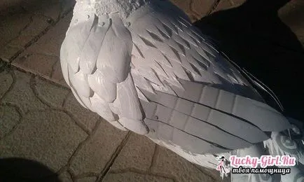 Decorațiunile originale de sticle de plastic Peacock modul de a face propriul