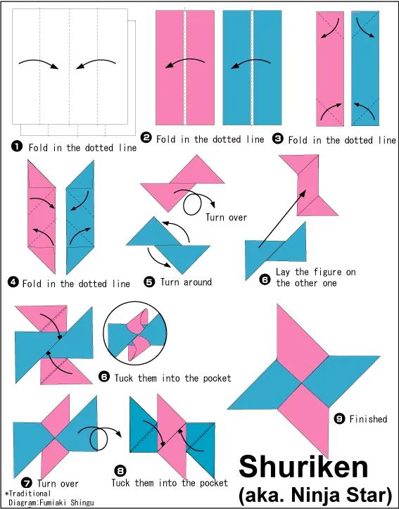 shuriken origami