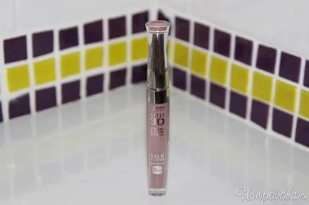 Opinii de luciu de buze Bourjois effet 3D max 8h, probabil, o strălucire bună, dar am fost teribil de greșit