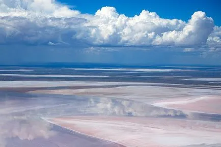 Lacul Eyre în Australia